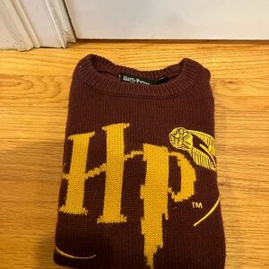 Warner Bros. Harry Potter Maroon and Gold Sweater